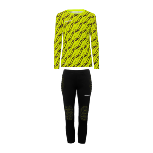 Ensemble de gardien Progressive (jaune fluo) - Kids